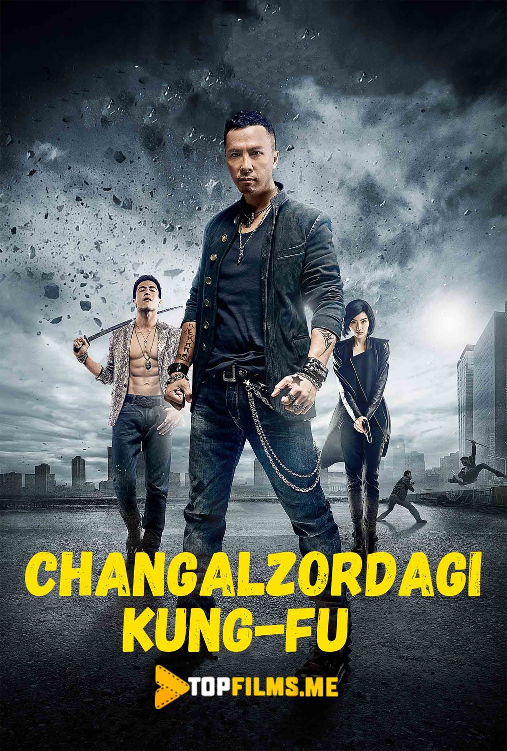 Saralarning so'ngisi changalzordagi kung-fu jangi Uzbek tilida 2013 kino skachat