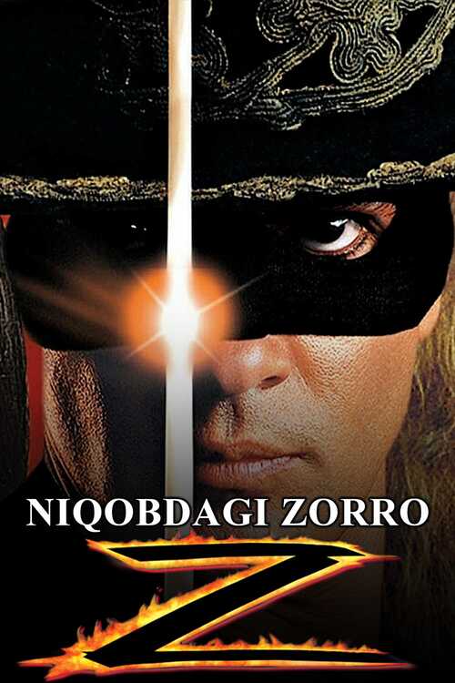 Niqobdagi Zorro Uzbek Tilida 1998 kino skachat FHD